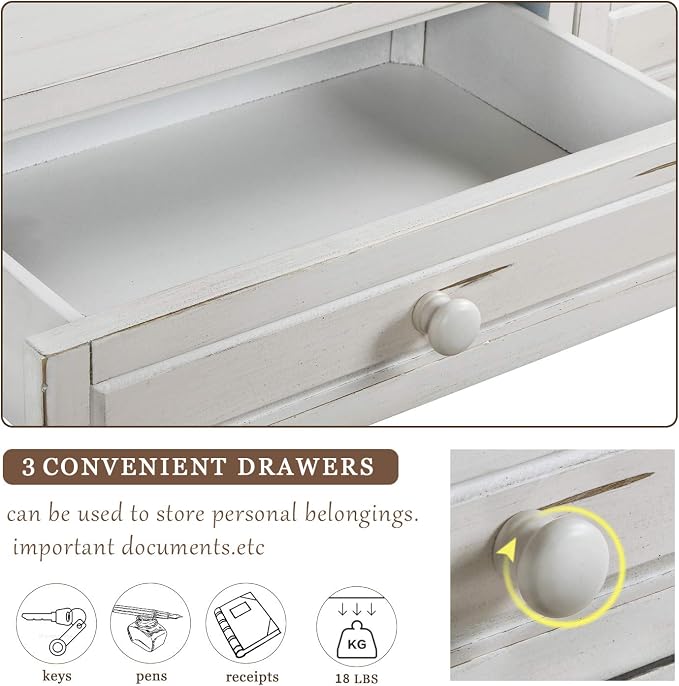 Antique White+table
