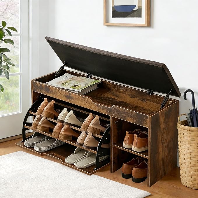 Brown-1 Flip Drawers