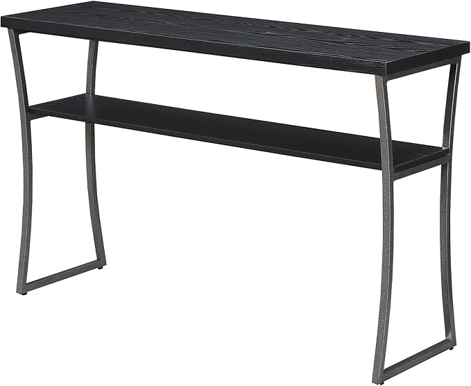 Black Woodgrain / Gray Frame