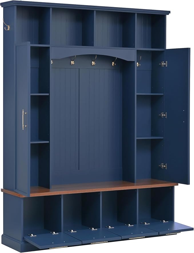 Blue/Adjustable Shelves