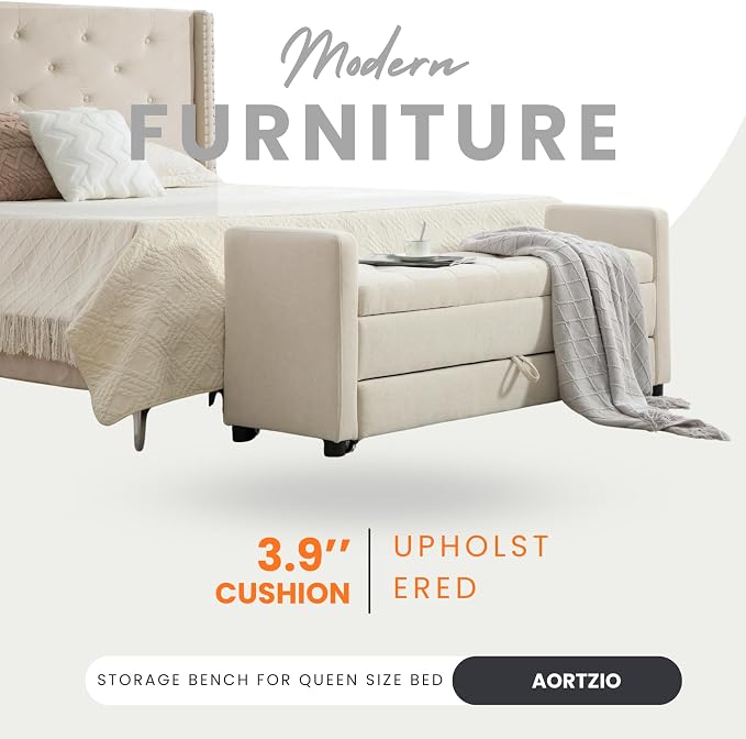 Double Storage-beige 58.3''