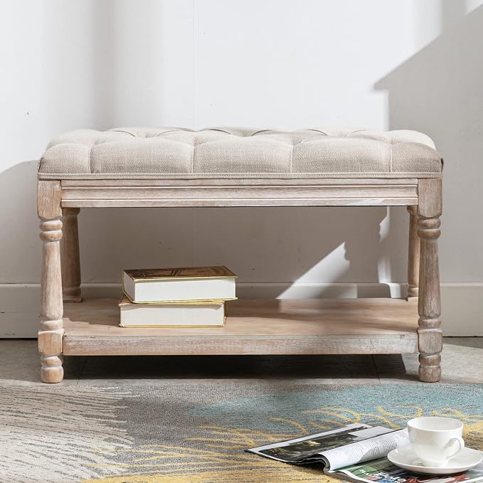 32 Inches Long- Beige