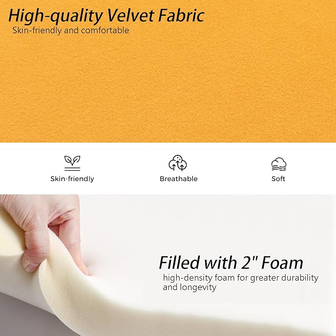 Velvet-yellow