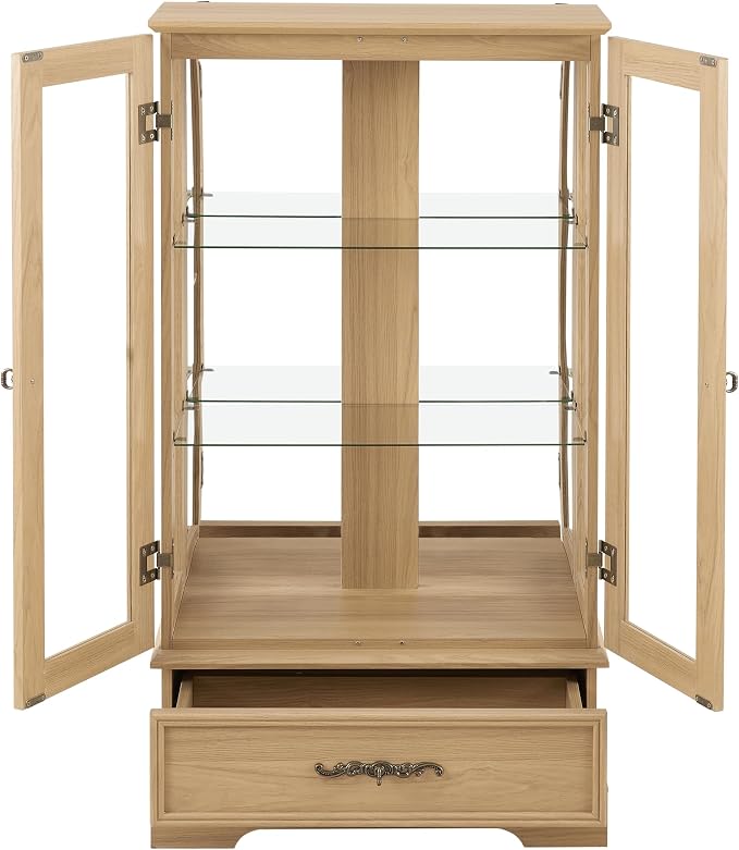 Oak-include Bulb-one Drawer