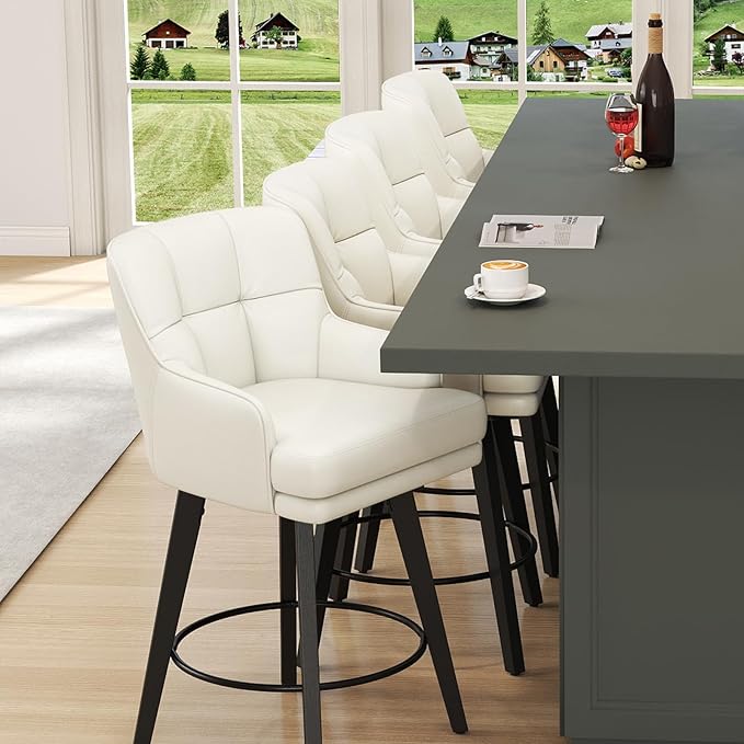Beige- Faux Leather