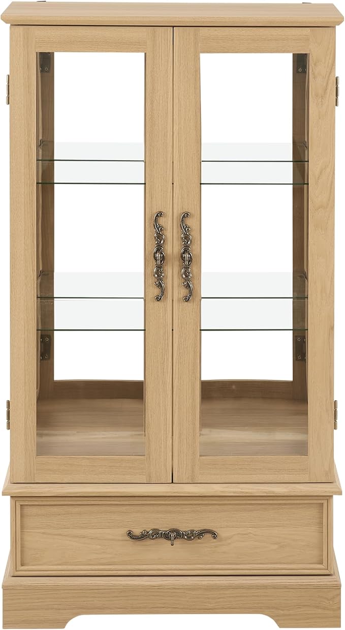 Oak-include Bulb-one Drawer