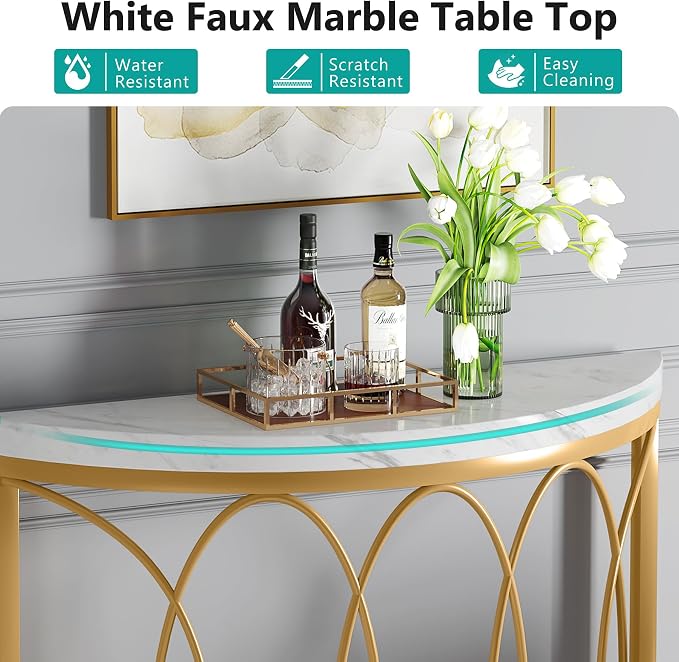 White & Gold