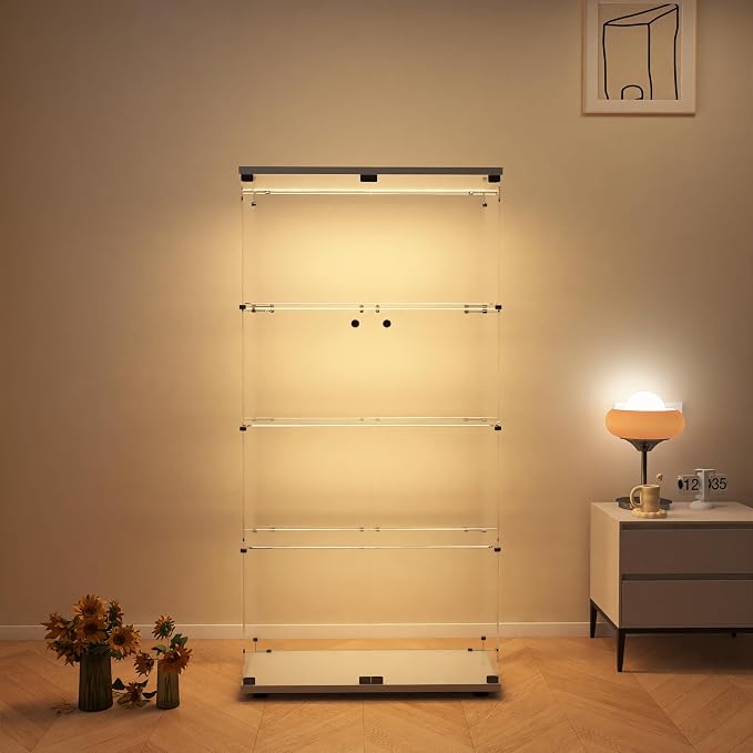 White With Led Light Strip