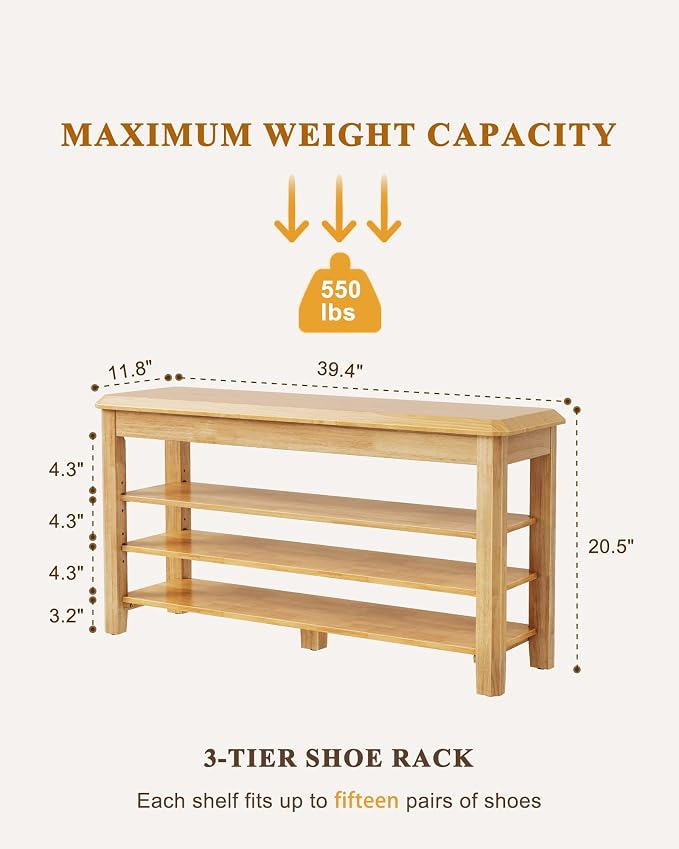 Natural-3 Tier(wood)