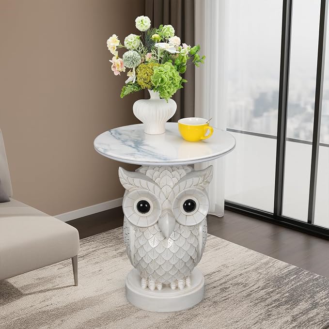 Owl - Modern White