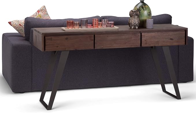 Distressed Charcoal Brown