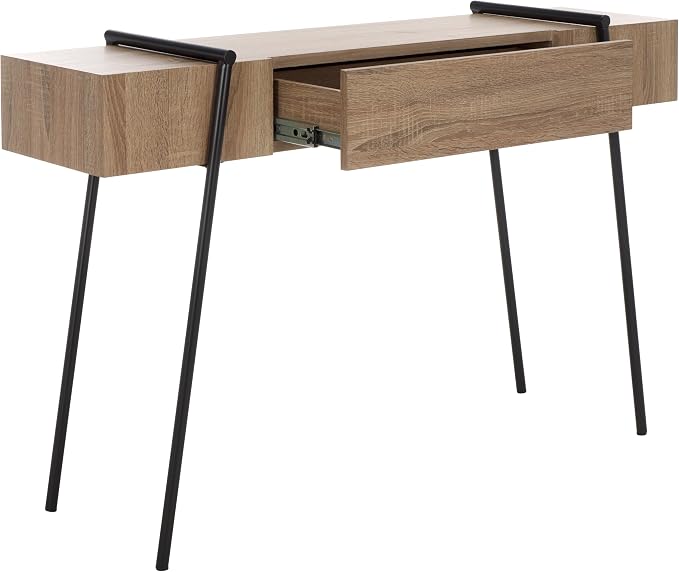 Light Grey Oak/Black