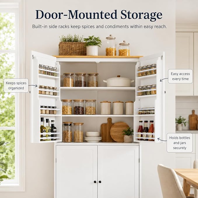 White + Mdf + Farmhouse