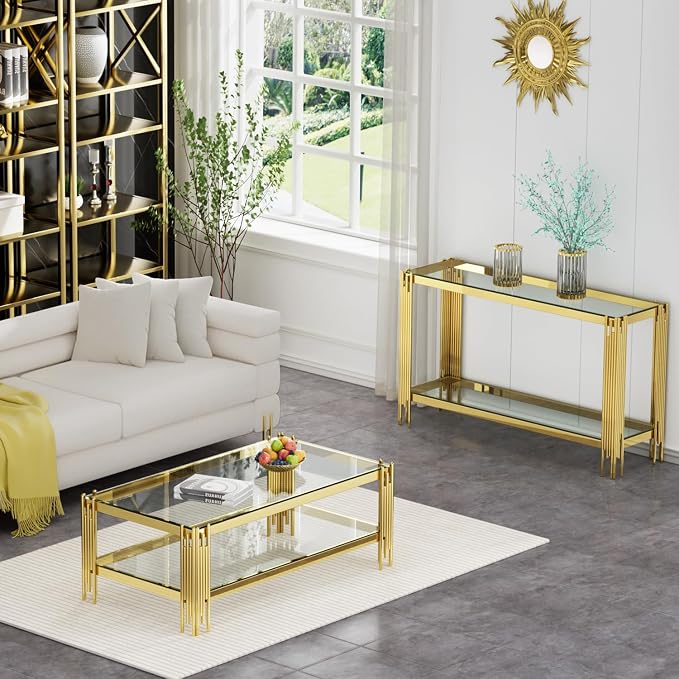 Gold & Clear