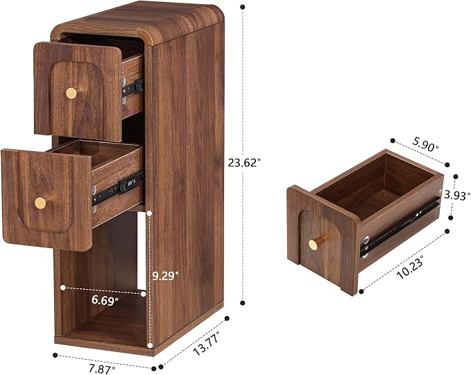 2drawers-walnut-1pcs