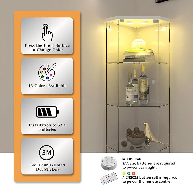 White-corner-led