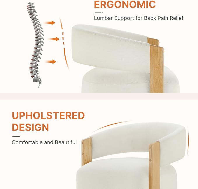 Linen Wooden-armrest