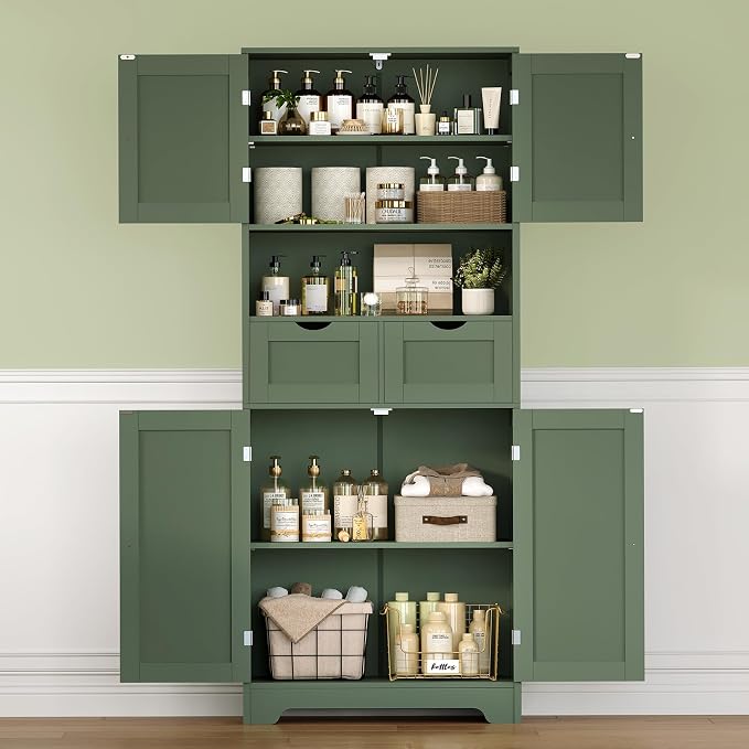 Forest Green-4 Shelves