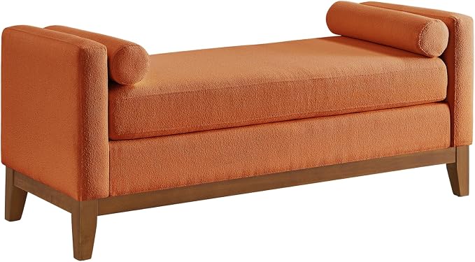 Dark Orange Boucle