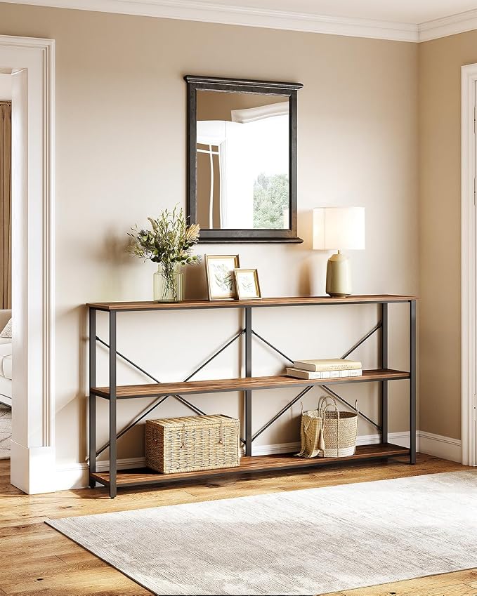 Rustic Brown and Black