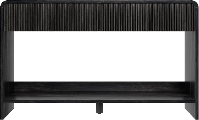 Black - Fluted Panel