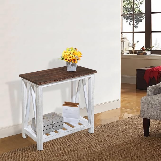 Rustic Brown and Rustic White
