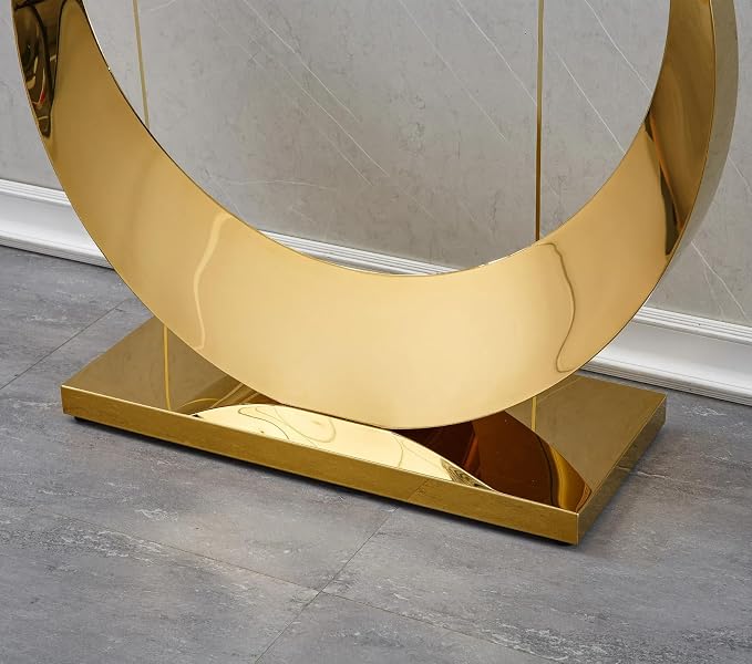 Gold-console Table