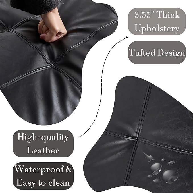 Black Leahter, Black Frame