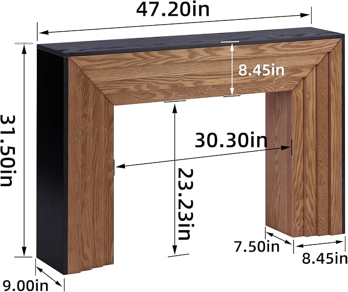 47inch-natural Wood