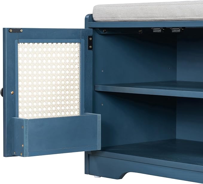 Double-door Storage: Navy