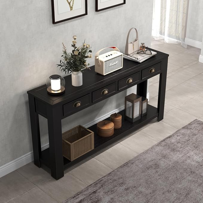 Distressed Black