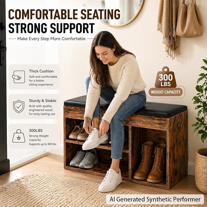 Rustic Brown + Black