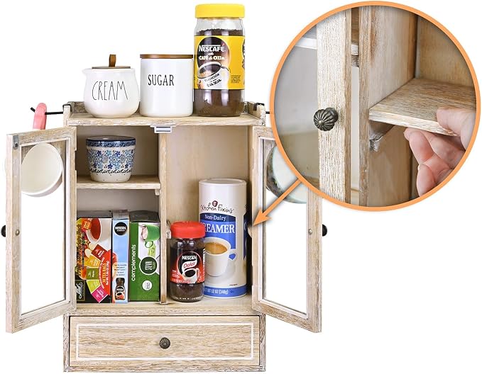 Vintage White With Drawer