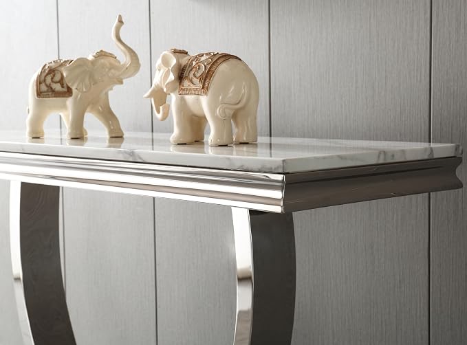 Coffee Table,white&gold