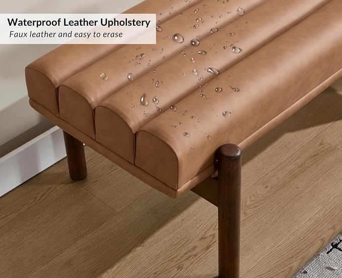 Walnut+brown Leather
