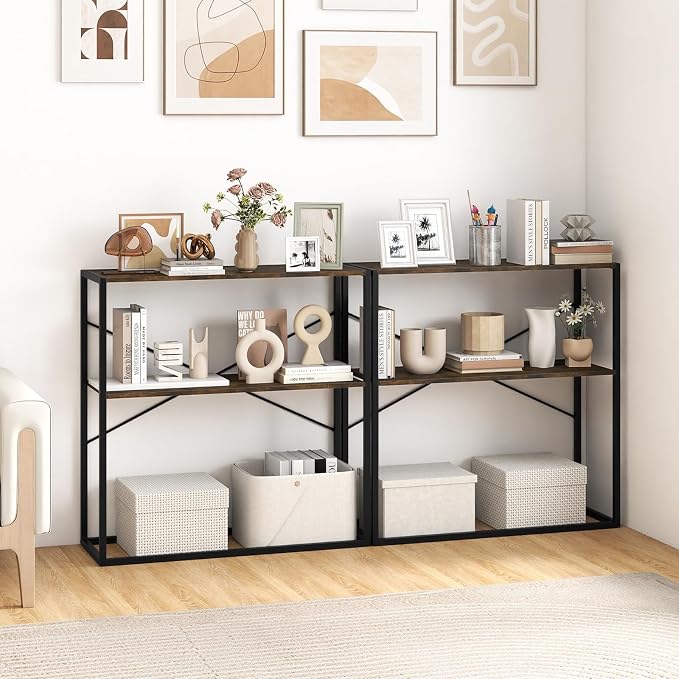 Rustic Brown & Black