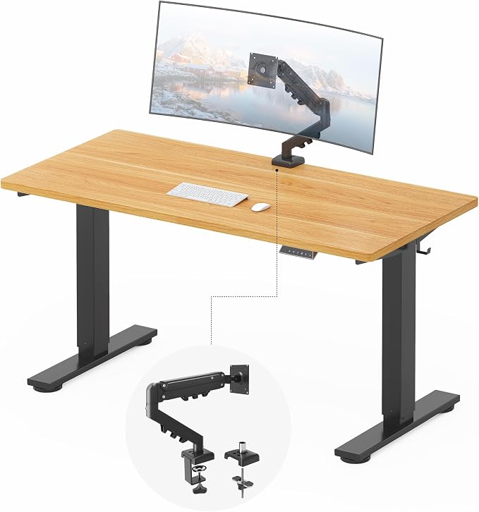 Black Frame + Maple Top