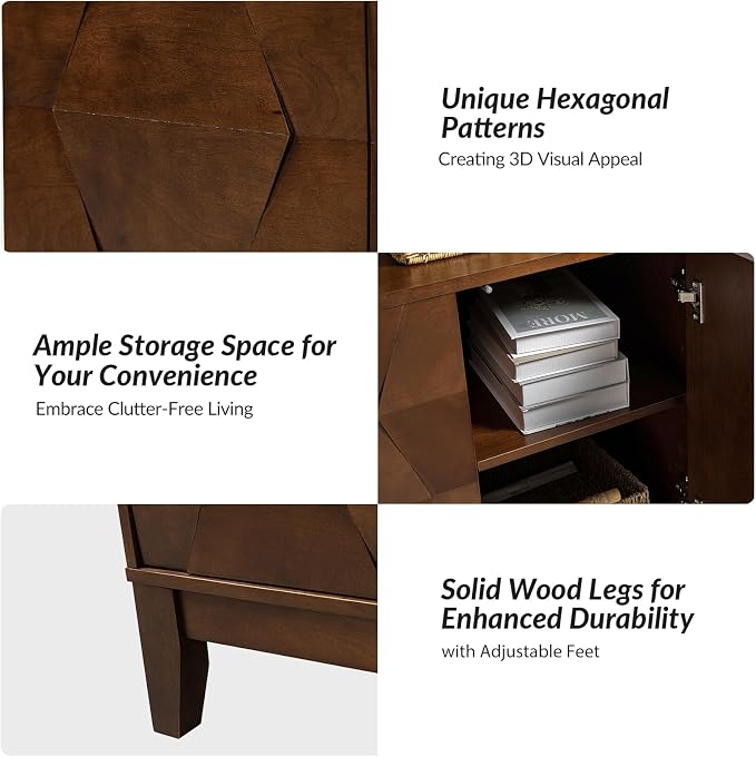 3-doors Walnut