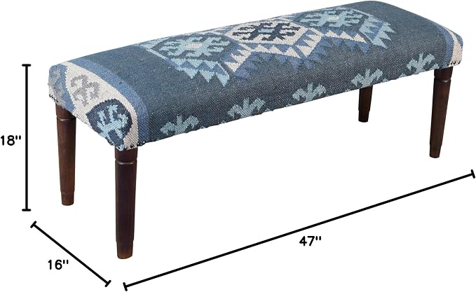 Blue/Ivory