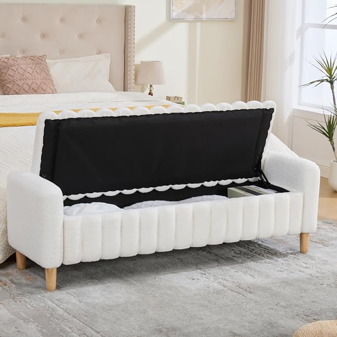 Teddy Fabric Ribbed - Ivory