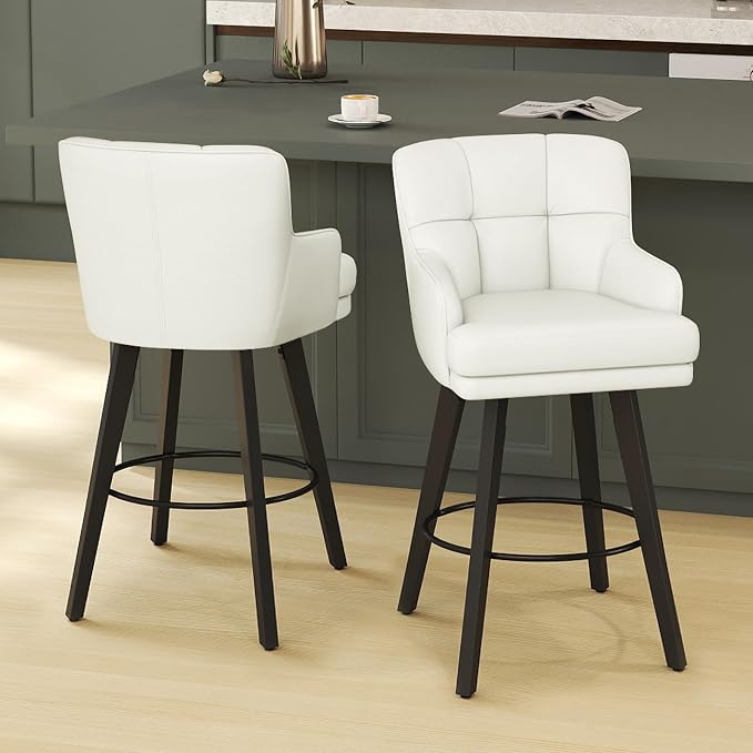 White- Faux Leather
