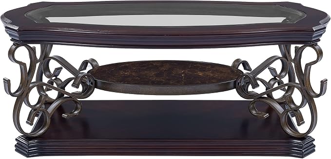 Coffee Table, Dark Brown