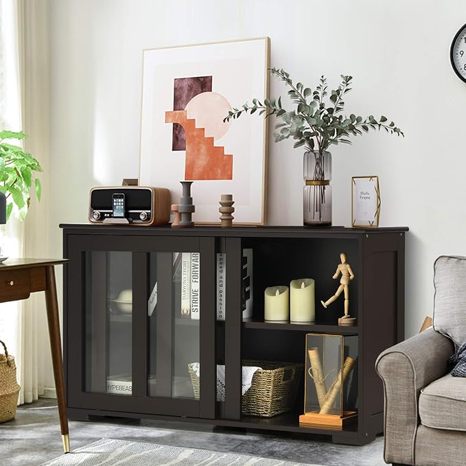 Coffee/Glass Sliding Door