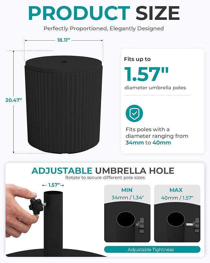 Black（umbrella Hole）