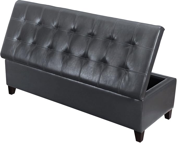 Faux Leather Grey