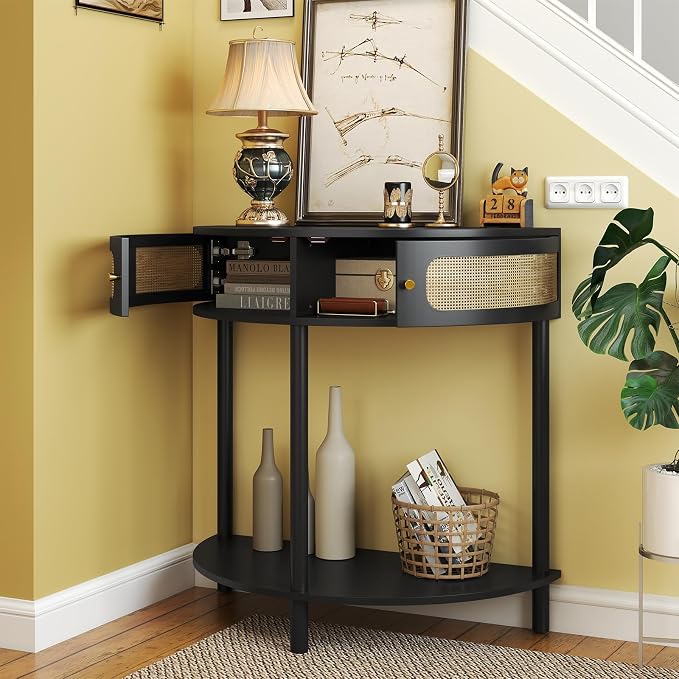 Black - Rattan Design