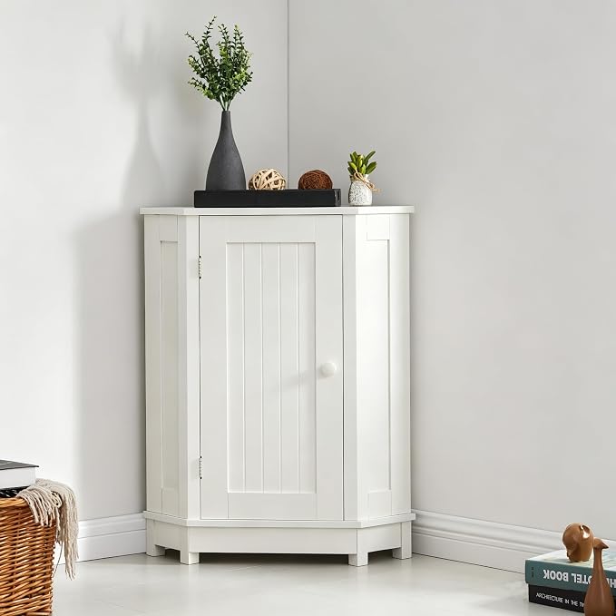 White 1 Door