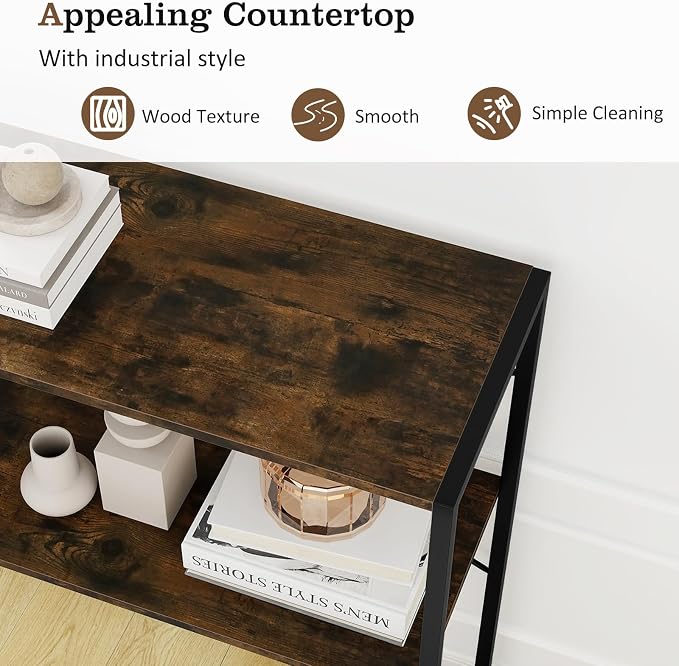 Rustic Brown & Black