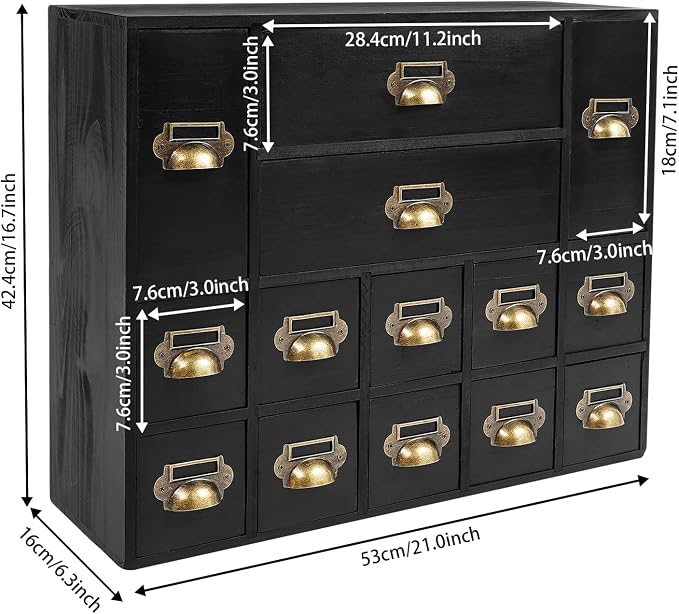 Black-14 Drawer