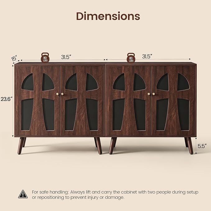 Black Walnut 2pc